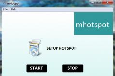 Что такое Хотспот (hotspot) Настройка программы mhotspot